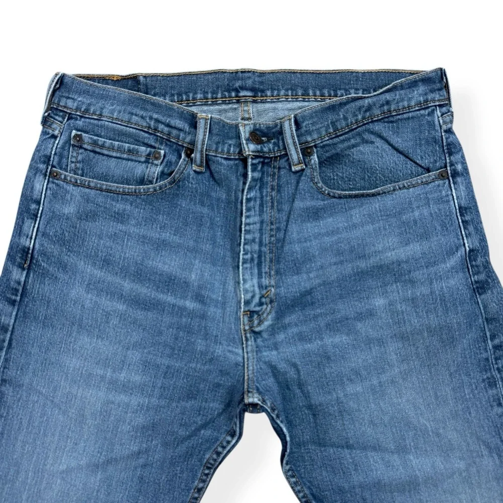 VTG Levis 505 Jeans Mens 34x30 Blue Regular Straight Y2K Medium Wash‎ Mid Rise